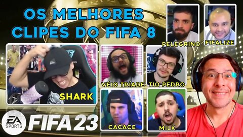 SHARK RECLAMA. VÉIO TRÍADE, TIO PEDRO, MILK, LIZE, ETC: MELHORES CLIPES DO FIFA 23 - PS5 - Ep. #8