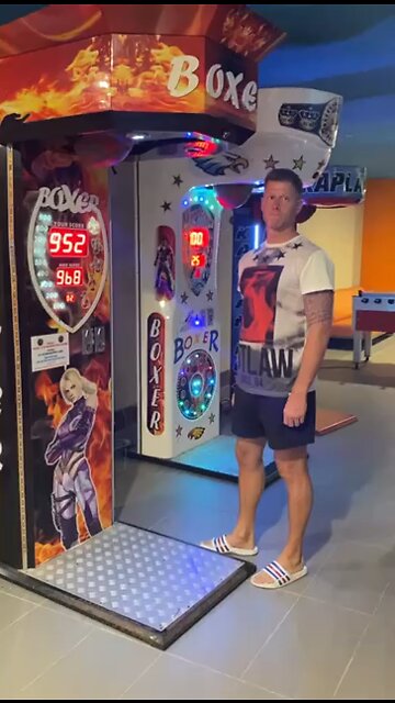 Worlds hardest punch