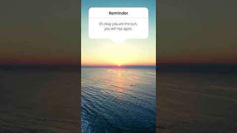 Sun will Rise Again