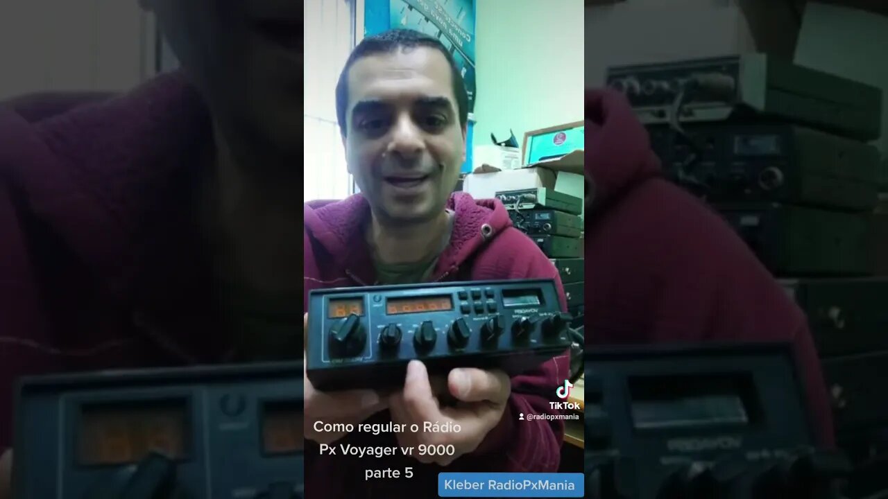 Como ajustar o Rádio Px vr9000 parte 5