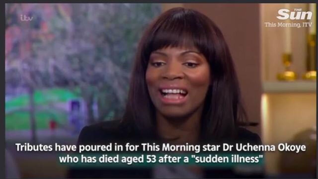 TV medical expert Dr Uchenna Okoye dies aged 53 after 'sudden illness' (Sep'23)