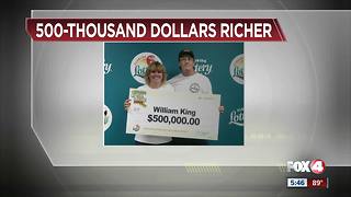 Naples man wins $500K in lotto scratch off