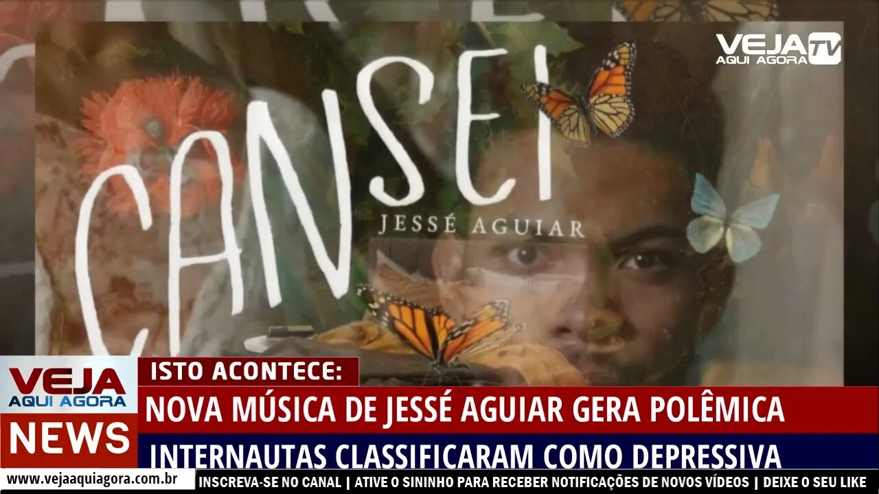 NOVA MÚSICA DE JESSÉ AGUIAR GERA POLÊMICA: INTERNAUTAS CLASSIFICRAM COM "DEPRESSIVA"