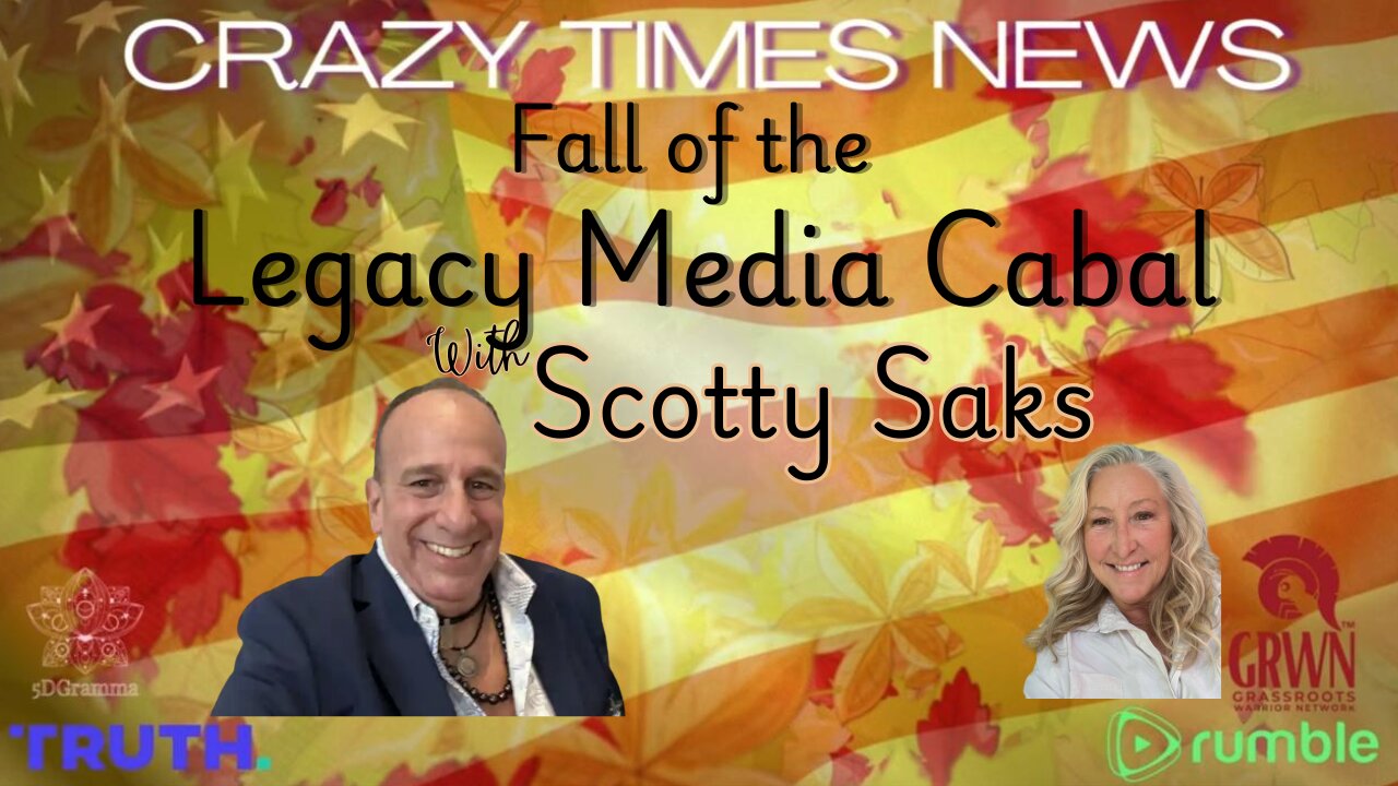 THE FALL OF THE LEGACY MEDIA CABAL With Scotty Saks of Sovereign Radio