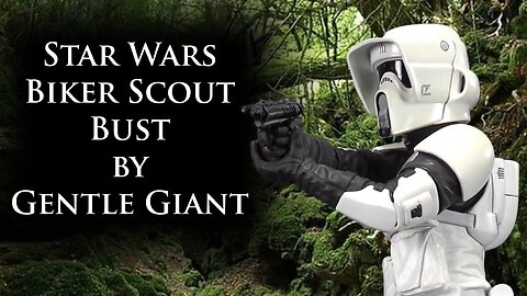 Star Wars Biker Scout Bust by Gentle Giant