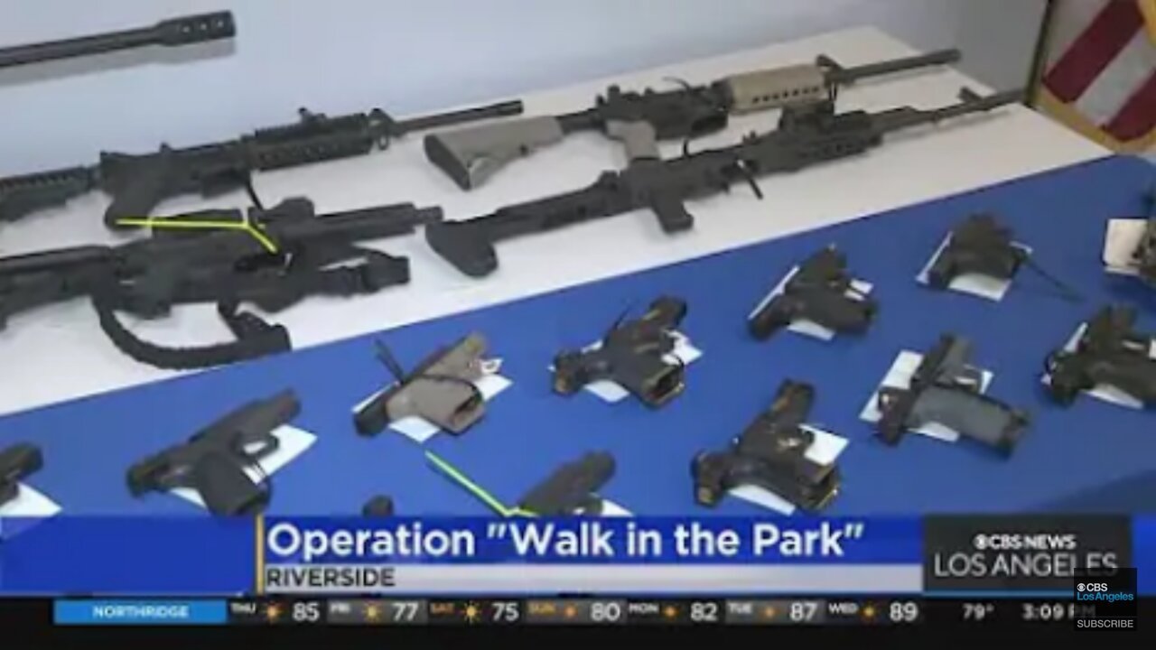 LOS ANGELES | Operation results in 17 street-gang arrests, seizure of over 50 firearms