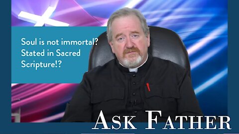 Will the Souls of the Wicked be Annihilated? | Ask Father with Fr. Paul McDonald