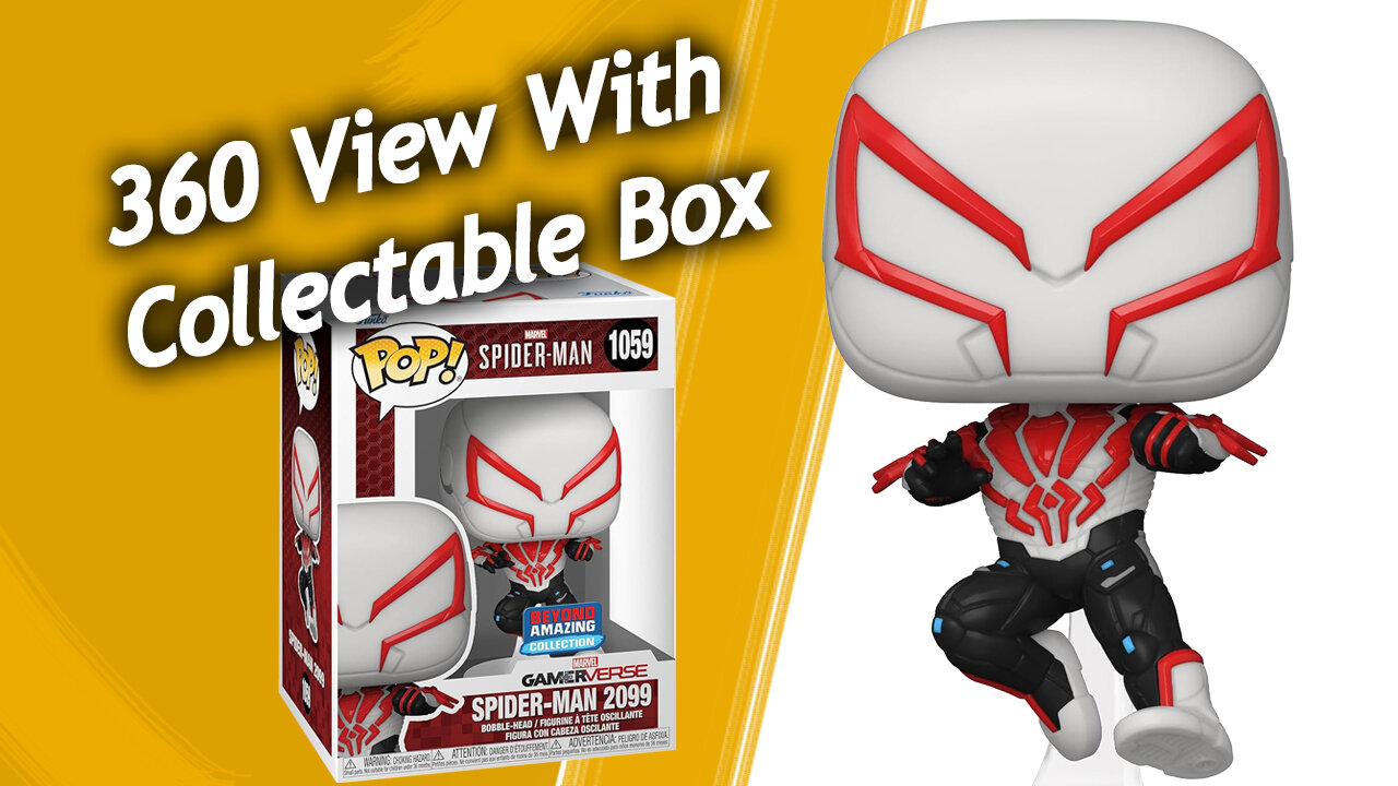 Spider Man 2099 Marvel #1059 Funko Pop, Collectables, 360 View, Product Links