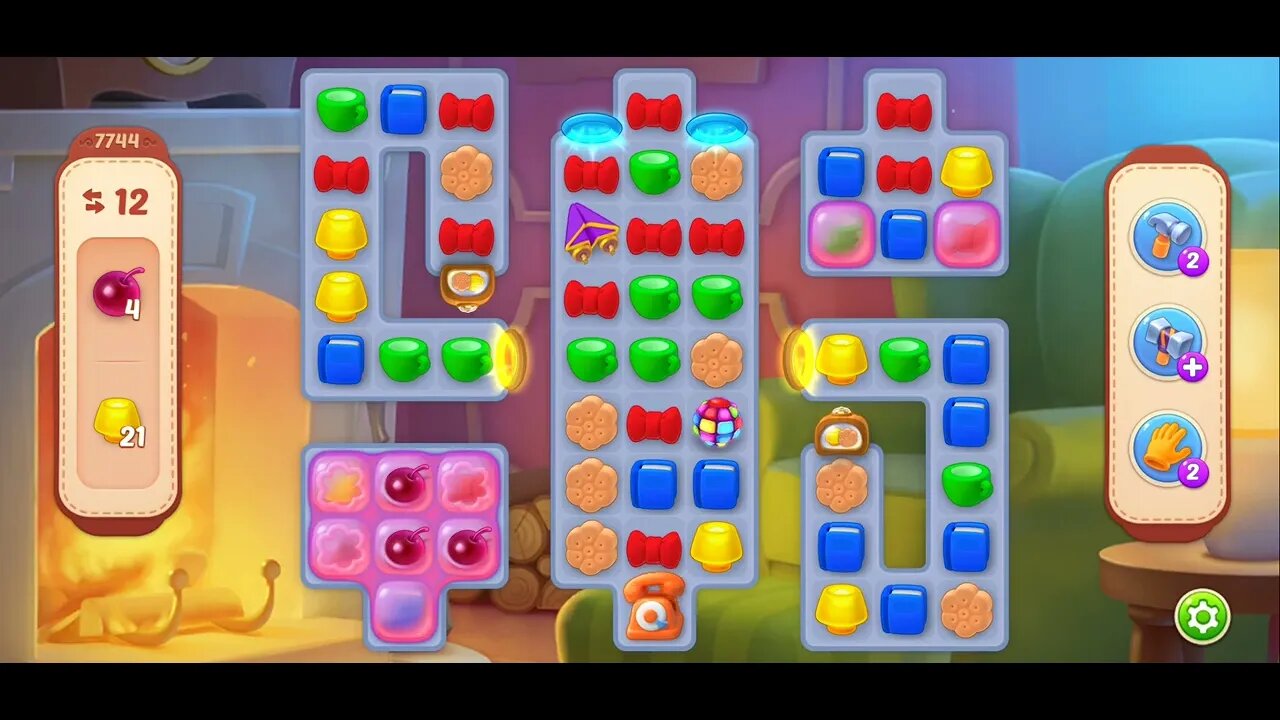 Playrix Homescapes Gameplay Walkthrough Level 7744