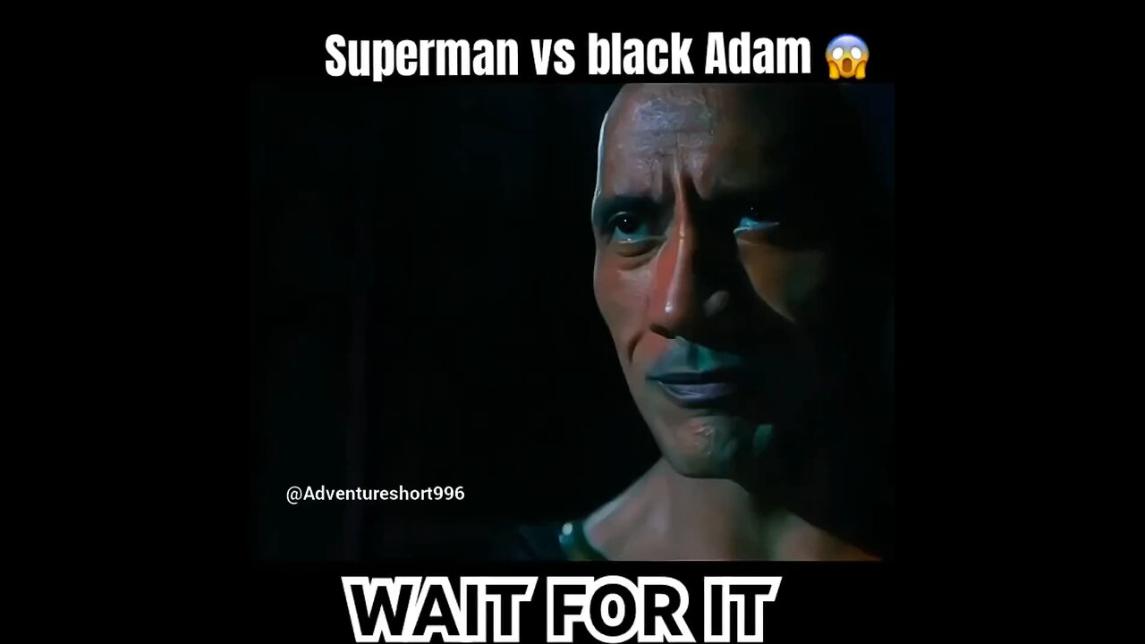 Superman vs black adam