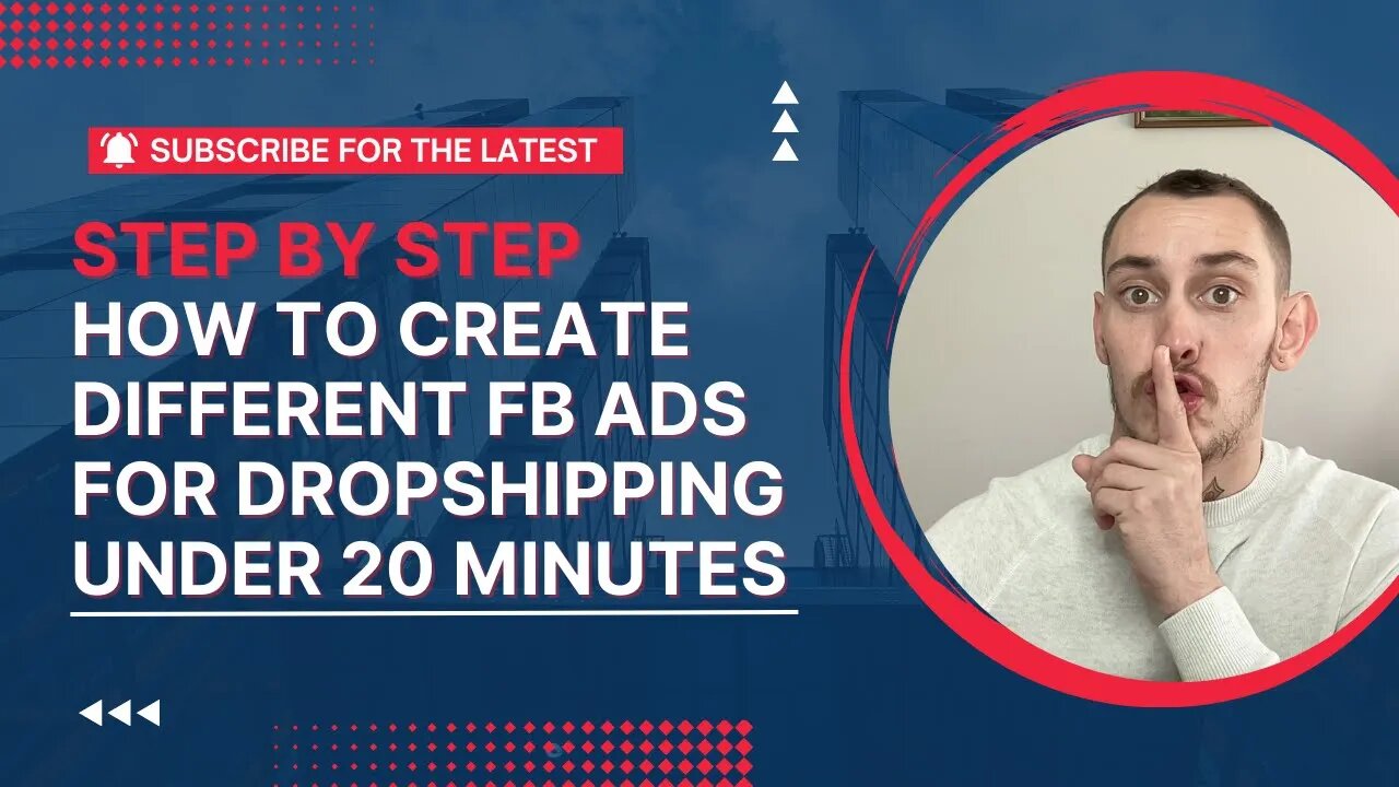 How to Create Facebook Ads For Dropshipping