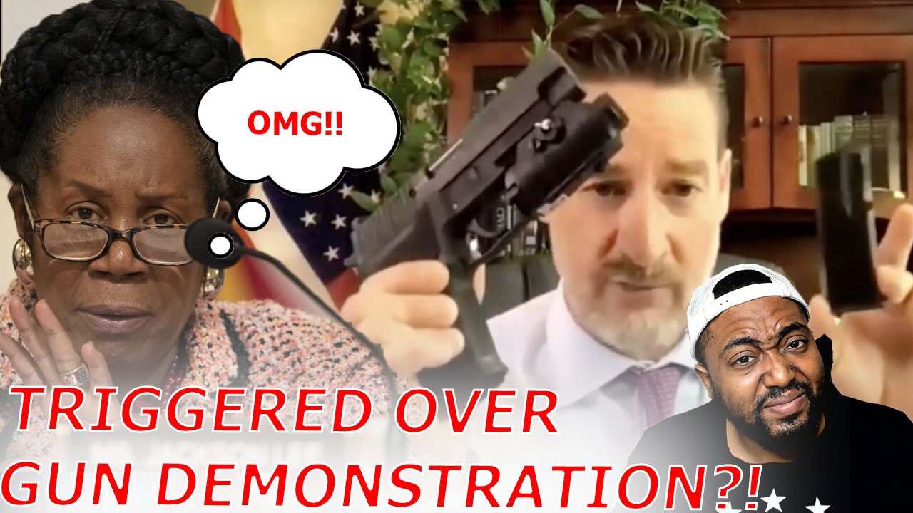 Sheila Jackson Lee Gets SUPER TRIGGERED During Gun Demonstration As Democrat Agenda Is EXPOSED!