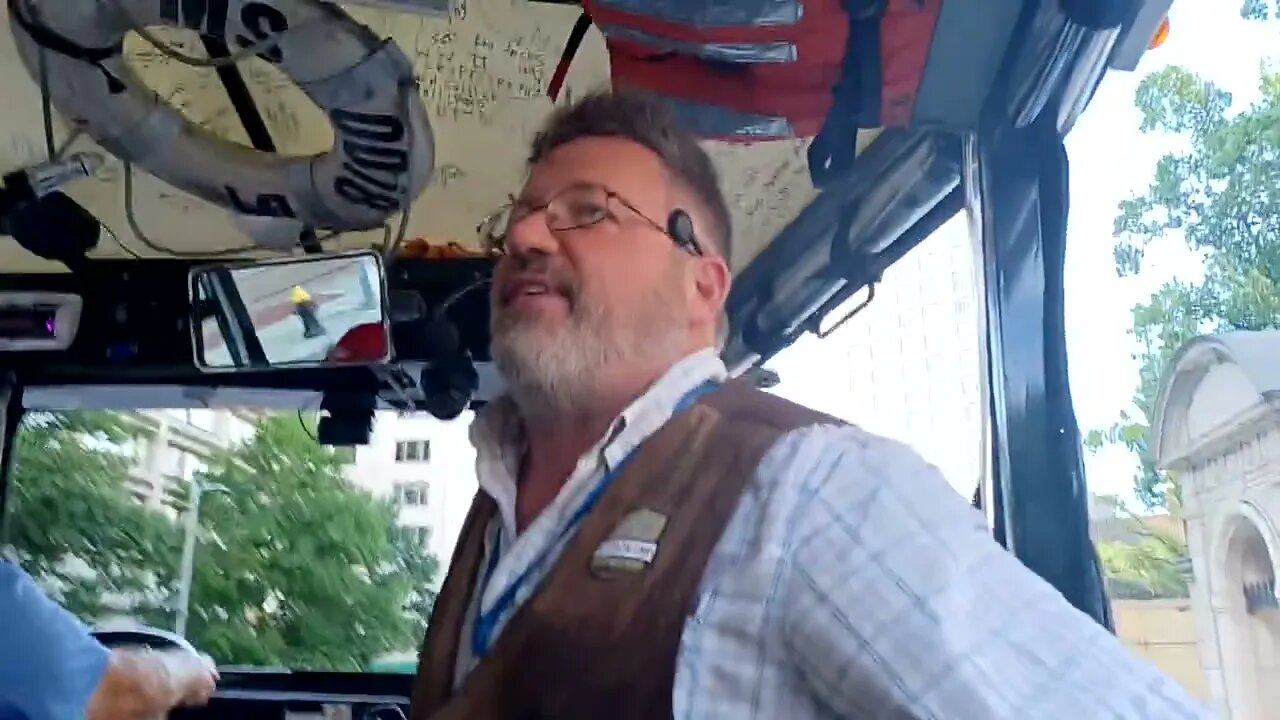 duck tour with Harvard medical students