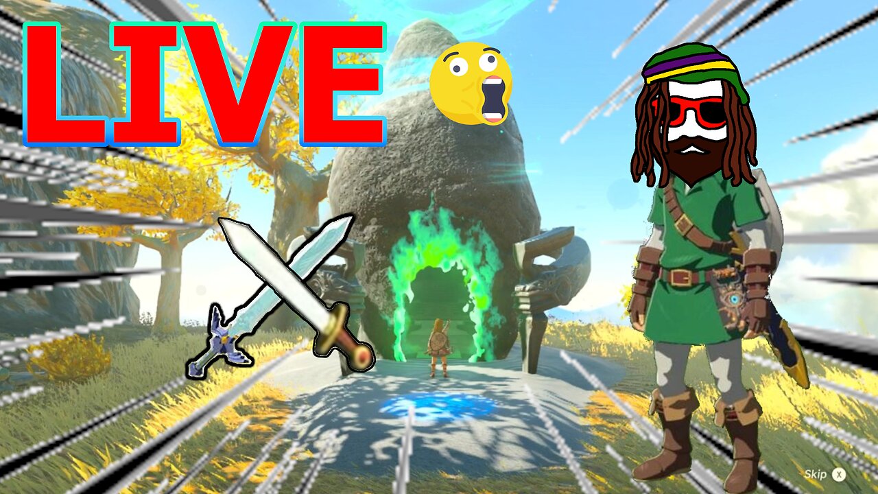 *LIVE* Zelda Tears of the Kingdom. This game is too fun.