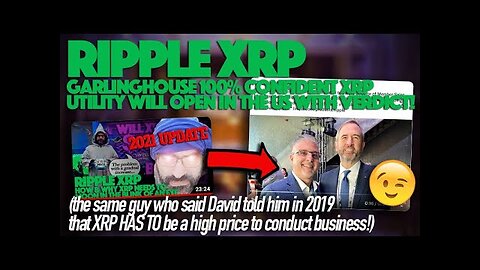 Ripple XRP: Brad Garlinghouse 100% CONFIDENT XRP Utility Will Open In The US When SEC Case Concludes