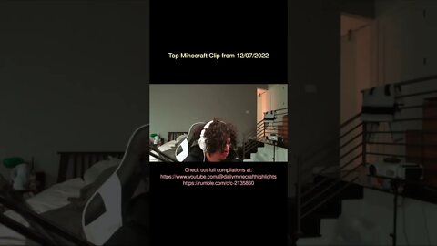#shorts Top MinecraftClip of 12/08/2022