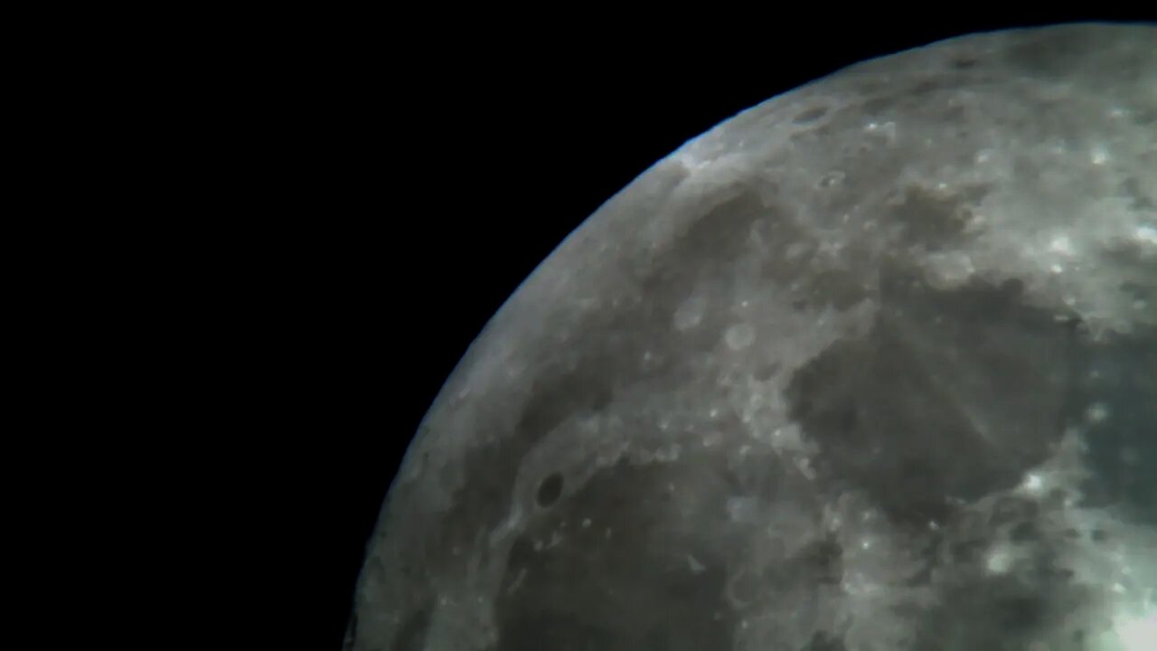 The Moon Observation. May 24th 2021 Winnipeg, Manitoba, Canada