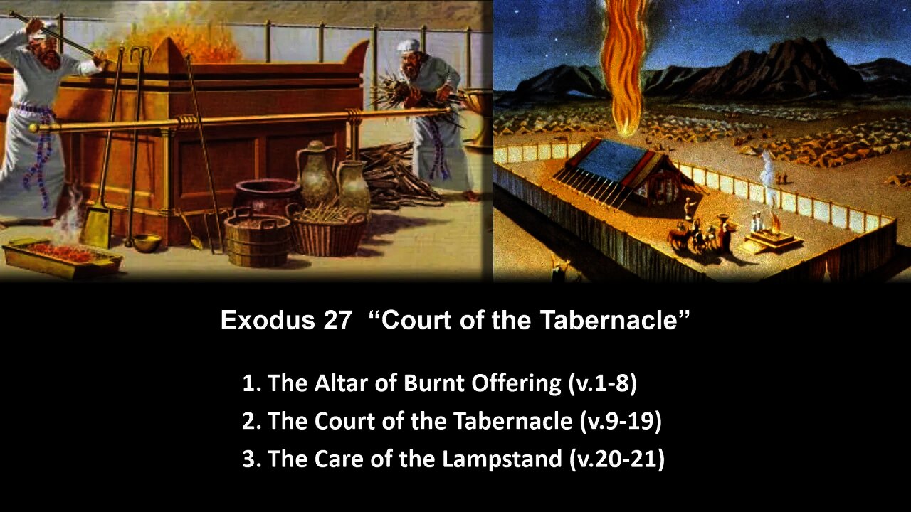 Exodus 27 “Court of the Tabernacle” — Calvary Chapel Fergus Falls