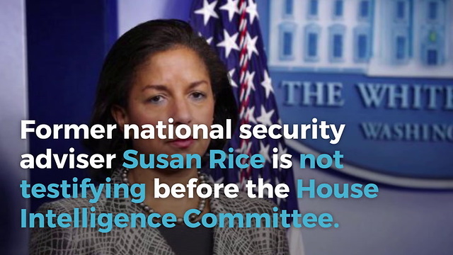 House Intelligence Committee Delays Susan Rice Testimony