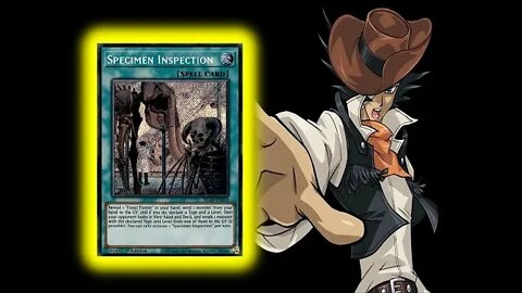 Yu-Gi-Oh! Duel Links - Jim Activates Specimen Inspection!