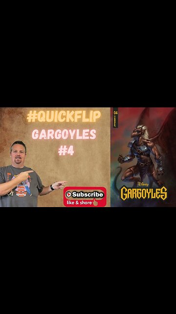 Gargoyles #4 Dynamite #QuickFlip Comic Book Review Greg Weisman,George Kambadais #shorts