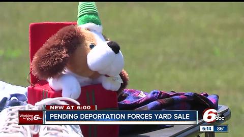 Mother facing deportation selling everything she owns