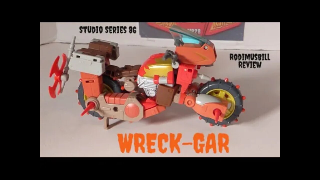 Studio Series 86 (09) WRECK-GAR Junkion Transformers Figure Review by Rodimusbill *with QC issue*