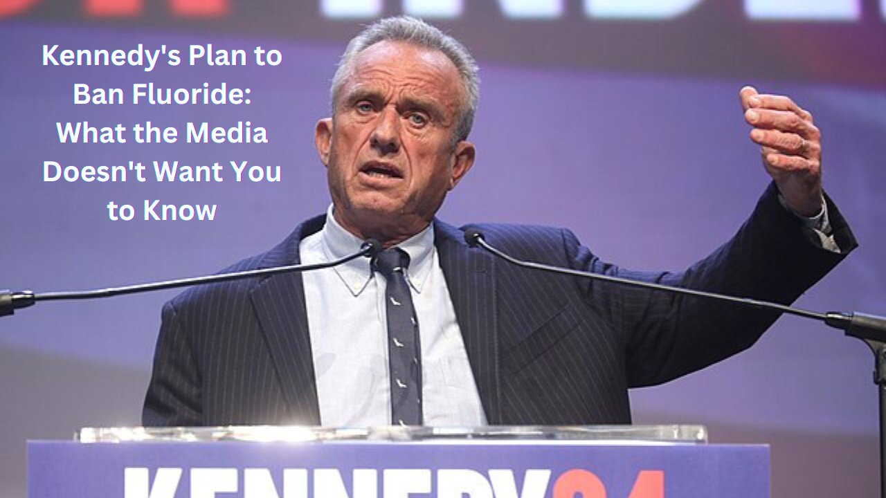 RFK Jr. Sparks Outrage with Bold Move to Ban Fluoride—Media Goes on the Attack!