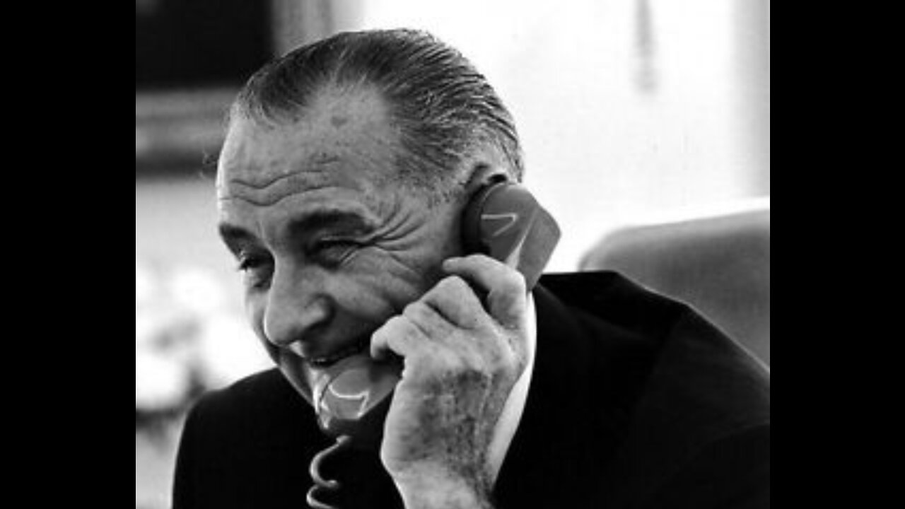 LBJ using the N Word in 1964