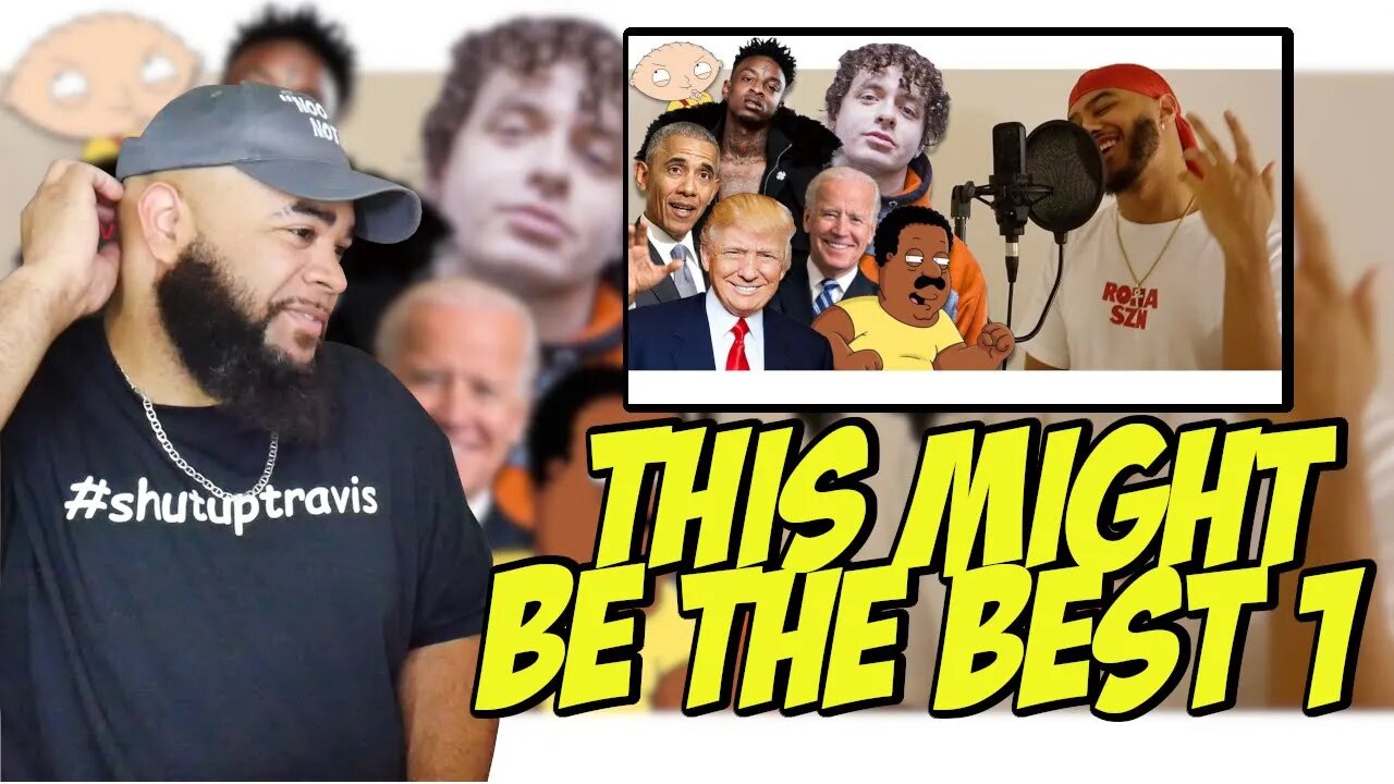 Artofkickz Reacts To WHATS POPPIN by Jack Harlow IN VOICE IMPRESSIONS! | 21 Savage, Biden, Trump