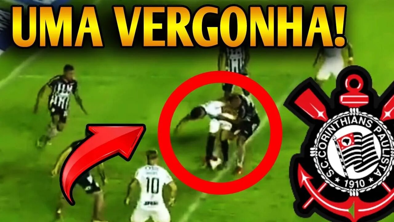 DETONOU! “EU NÃO JOGO MAIS!” 🤬 CHICO FICA IRADO COM ARBITRAGEM CONTRA CORINTHIANS