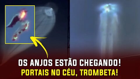 Anjos estão chegando na terra e em nossa dimensão - Discos voadores UFO OVNI