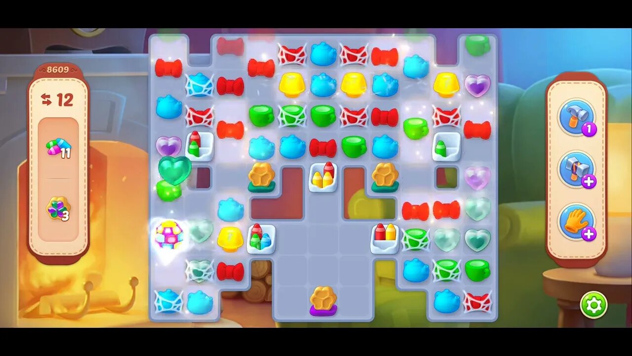 Playrix Homescapes Gameplay Walkthrough Level 8609