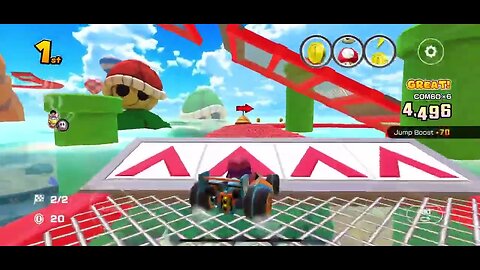 Mario Kart Tour - Wii Koopa Cape R/T Gameplay