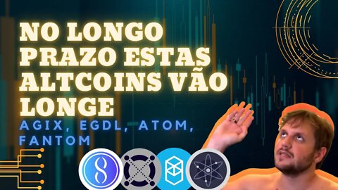 ALTCOINS DO MOMENTO | AGIX, EGDL, ATOM, FANTOM - AUGUSTO BACKES