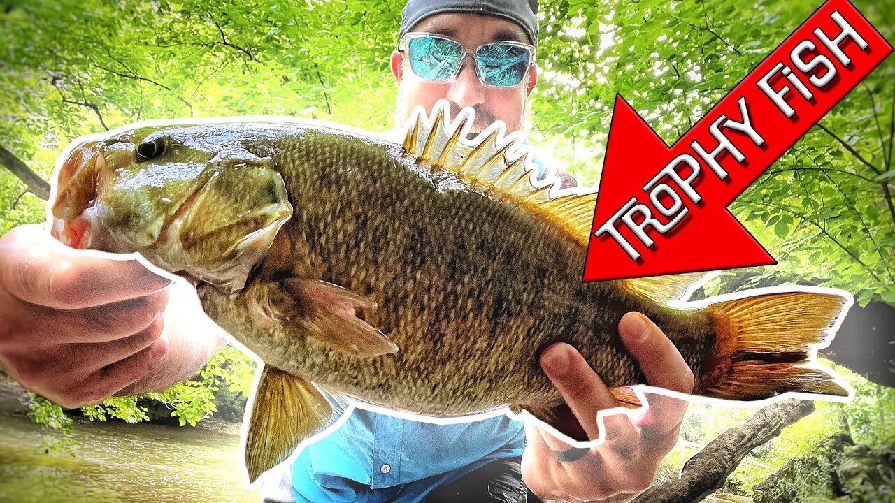Wading league!!! ( I caught a Trophy Smallmouth!! )