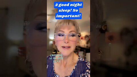 Sleep is a key to good overall health!