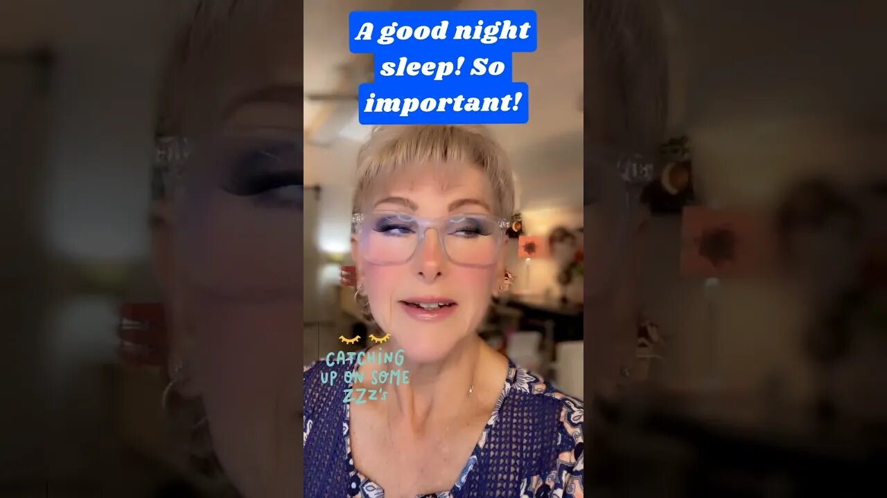 Sleep is a key to good overall health!