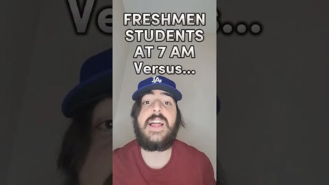 Freshmen vs Seniors #EdoubleDie #College #collegelife #eminem