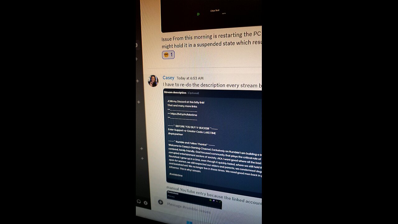 minor issues in studio