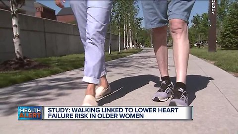 Walking linked to lower heart failure risk in older women