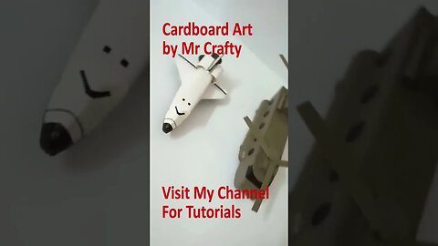 Boeing Chinook & Space Shuttle Paper Model DIY | Mr Crafty