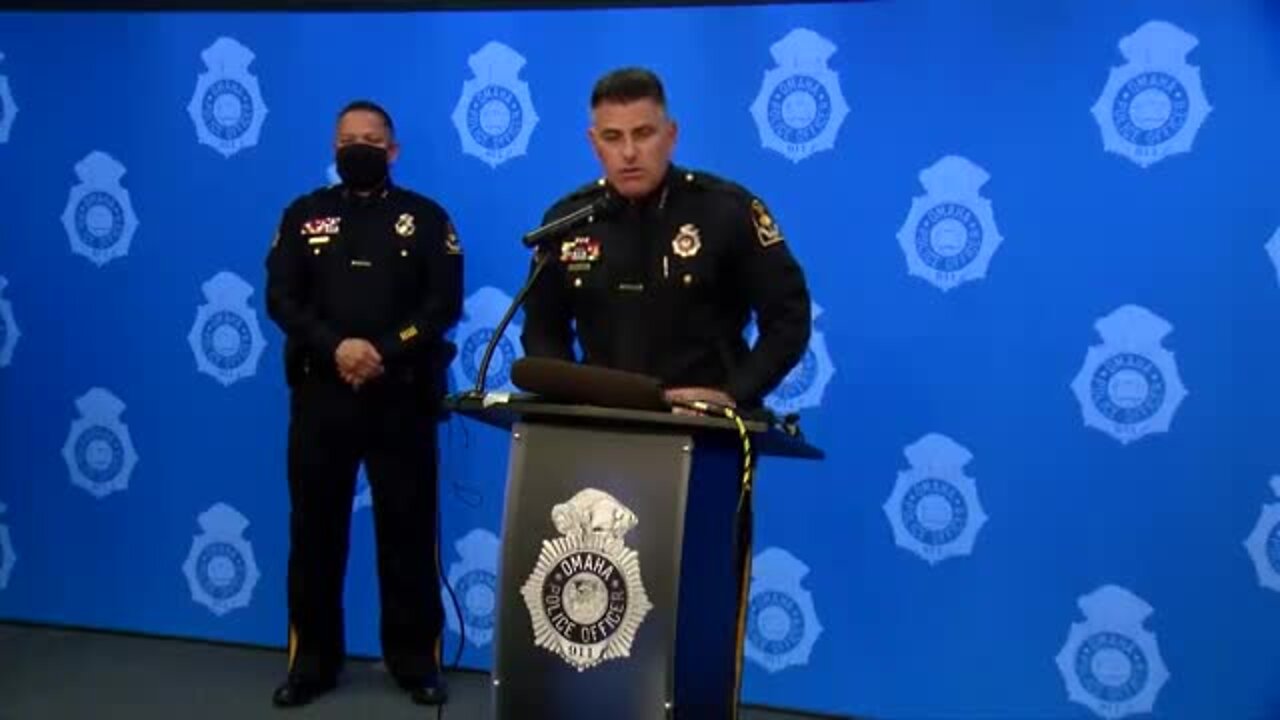 Omaha Police, Mayor Stothert hold press conference following Friday protest