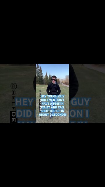 REAL TOUGH GUY…#shorts #carrying #gun