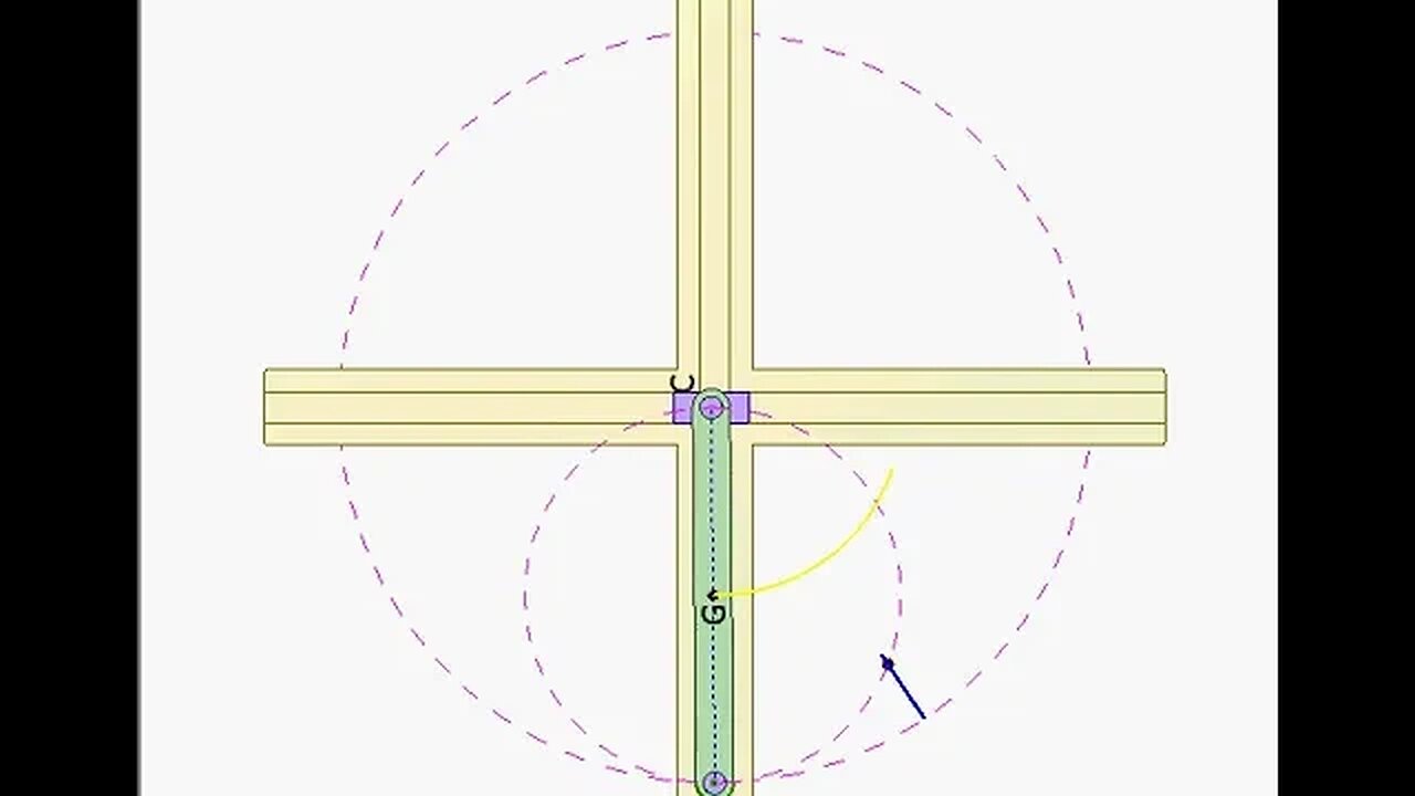 3176 Straight line drawing mechanism 2