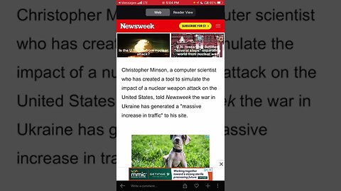 Nuclear War Simulator Creator Says Public Must Know Potential Destruction