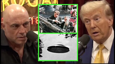 Joe Gets Trump to Discuss JFK Files and UFO Disclosure.