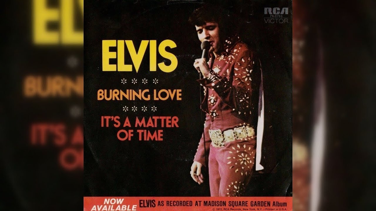 Elvis Presley Burning Love Live 1972 Rare Footage.HD