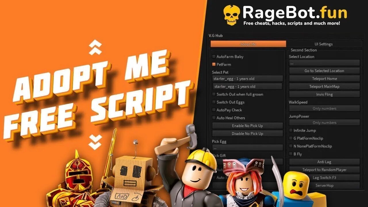 Adopt me script Pastebin, Roblox auto farm, lag server, infinite money,