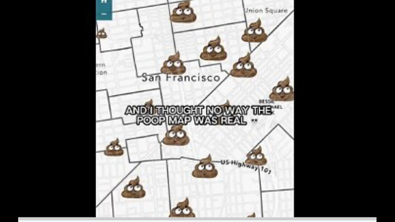 San Francisco Resident Records The Poop All Over The Sidewalk